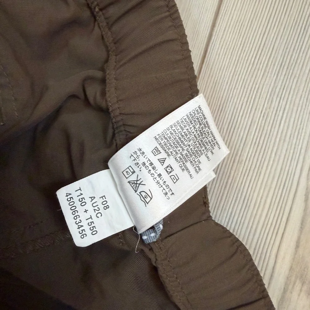 The North Face Paramount Peak Active AU2C Convertible Brown Mens XL Belted